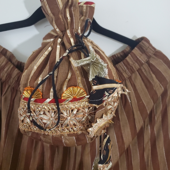 Bollywood Indian Pakistani Kurthi Sharara Dupatta - Picture 7 of 12